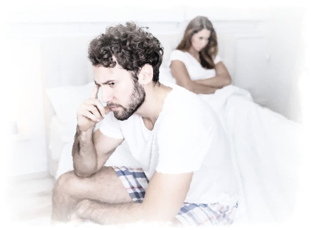 No puede mantener una ereccion