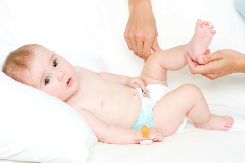 Masajes para bebes